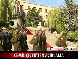 CEMİL ÇİCEK O GÖRÜŞMEYİ ANLATTI