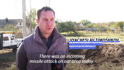 Aftermath of strikes in Russian Belgorod region bordering Ukraine