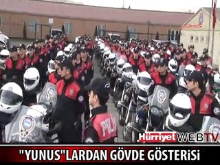 YUNUSLARDAN E-5'TE GÖVDE GÖSTERİSİ