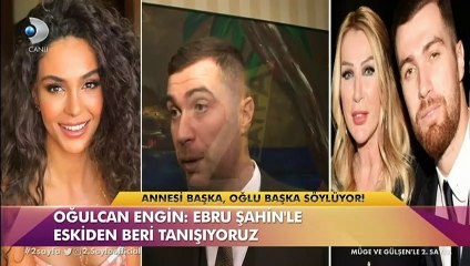 Oğulcan Engin 'Ebru Şahin ile aşk yaşıyor' iddialarına yanıt verdi