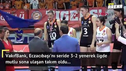 VakıfBank şampiyon oldu!