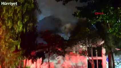 Ege Üniversitesi Hastanesi'ndeki yangın 1 saatte söndürüldü