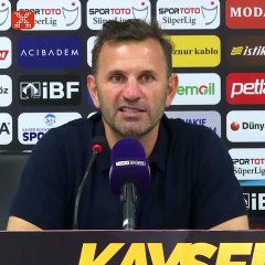 Okan Buruk: "Galatasaray'a karşı bir oluşum var!"