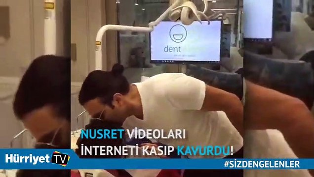 Diş Hekimi Deniz Çelakıl'dan Nusret Show | Sizden Gelenler