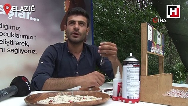 Sanata dönüşen Pirinç tanesi ekmek kapısı oldu