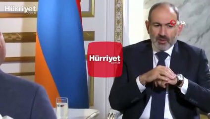 Paşinyan, Rus kanalına röportaj verirken elektriksiz kaldı