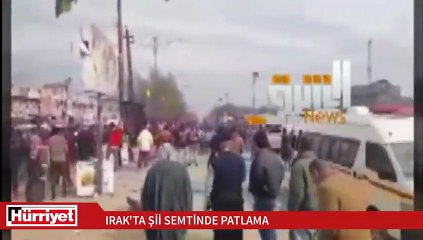 Irak'ta Şii semtinde patlama 17 ölü 39 yaralı
