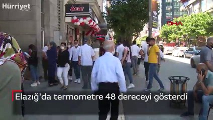 Meteoroloji o ili uyardı! Sıcaklık 48 dereceyi buldu