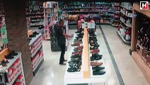 Çaldığı elbise ile tekrar hırsızlığa gelen kişi yakalandı