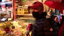 Eminönü'nde alışveriş yoğunluğu, sosyal mesafe hiçe sayıldı