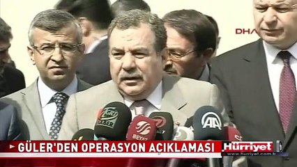 MUAMMER GÜLER OPERASYON İLE İLGİLİ AÇIKLAMA YAPTI