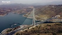 Dünyada dördüncü sırada! Kömürhan Köprüsü ve Bağlantı Tüneli açılışı yarın gerçekleştirilecek