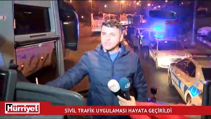 Şehirlerarası otobüslerde ‘sivil trafik uygulaması’ hayata geçirildi