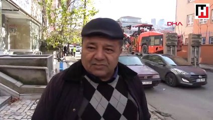 TIR'ın devirdiği elektrik direği korkulu anlar yaşattı