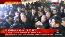 Cumhurbaşkanı Erdoğan deprem bölgesinde