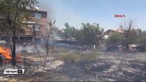 Elazığ'da yangına TOMA'lı müdahale