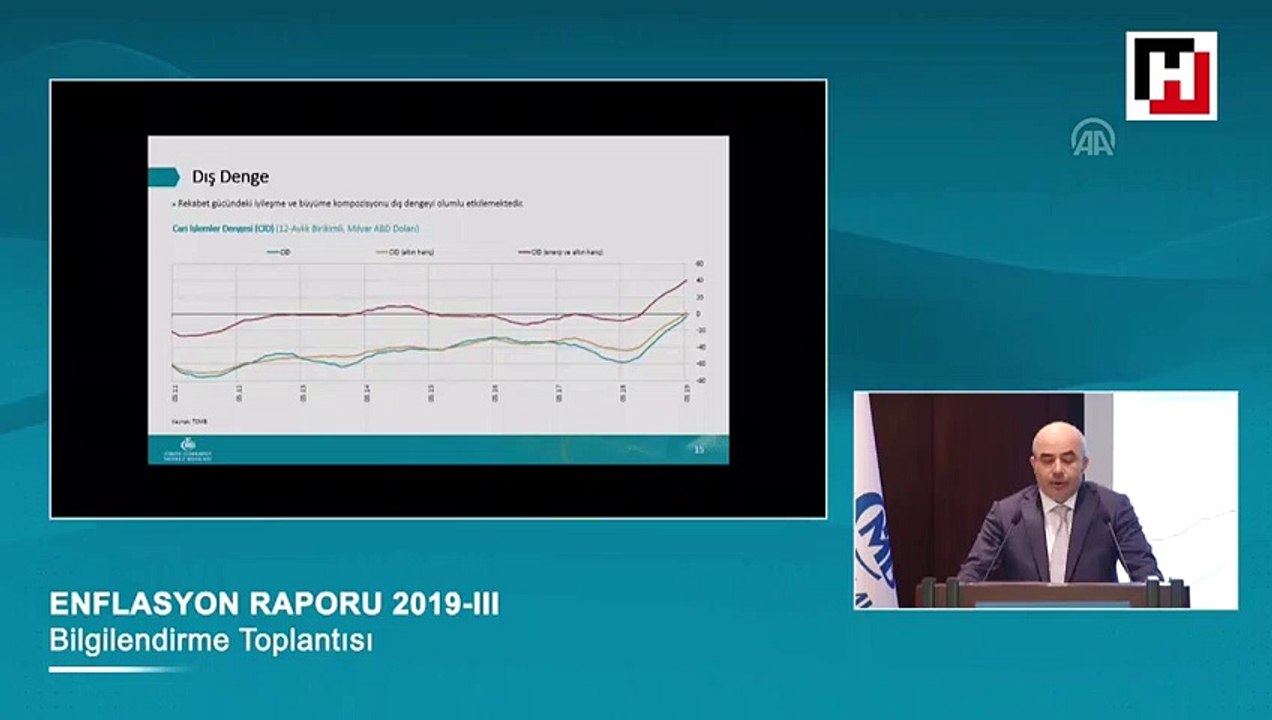 TCMB Başkanı Uysal: "Enflasyonun 2019 sonunda yüzde 13,9 olacağını öngörüyoruz"