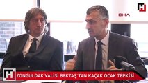 Zonguldak Valisi Bektaş'tan kaçak ocak tepkisi