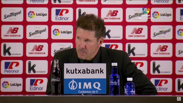 Rueda de prensa del Cholo Simeone tras el Athletic Club vs. Atlético de Madrid de LaLiga Santander