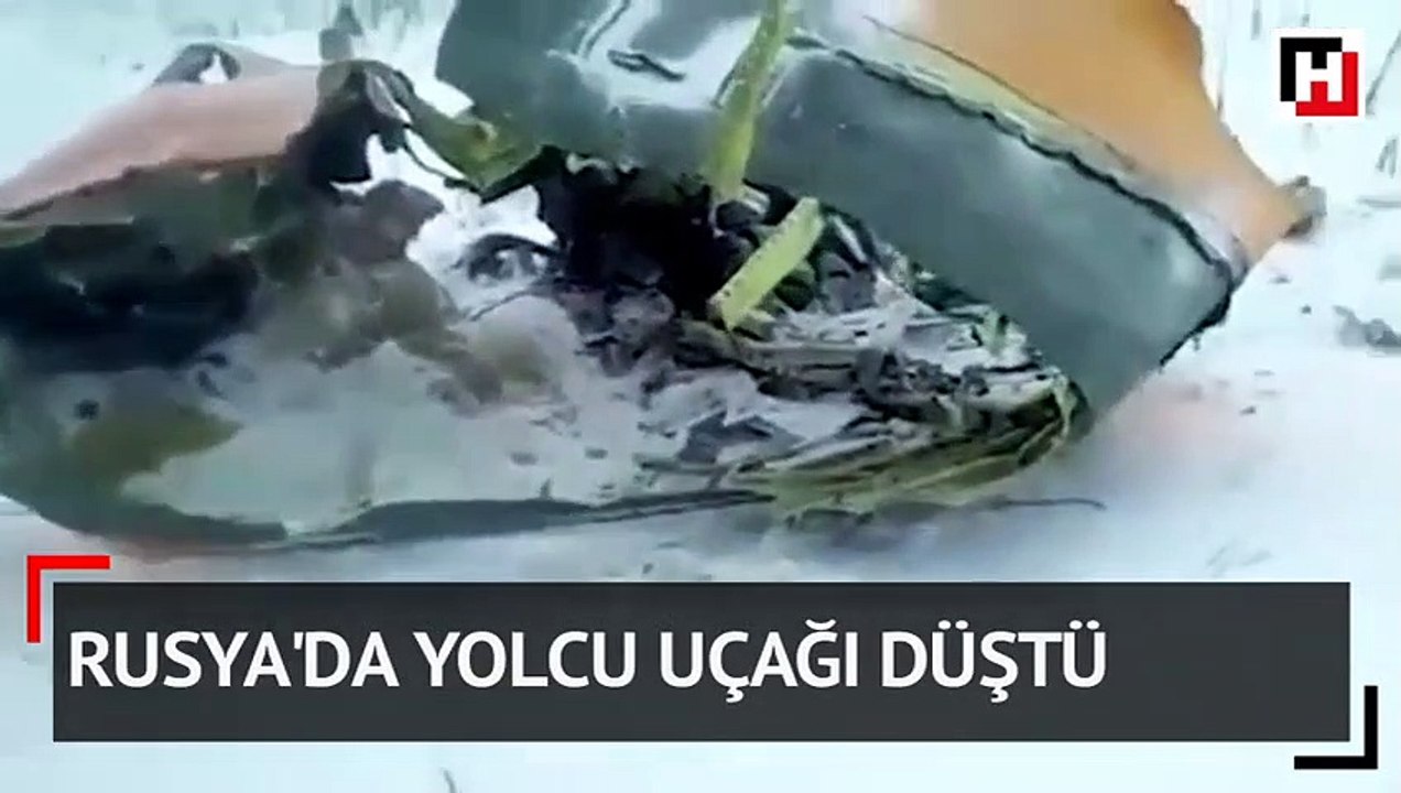 Rusya'da yolcu uçağı düştü