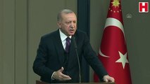 Son dakika haberler... Cumhurbaşkanı Erdoğan: 'Macron, Putin ve Merkel arasında tam ittifak yok'