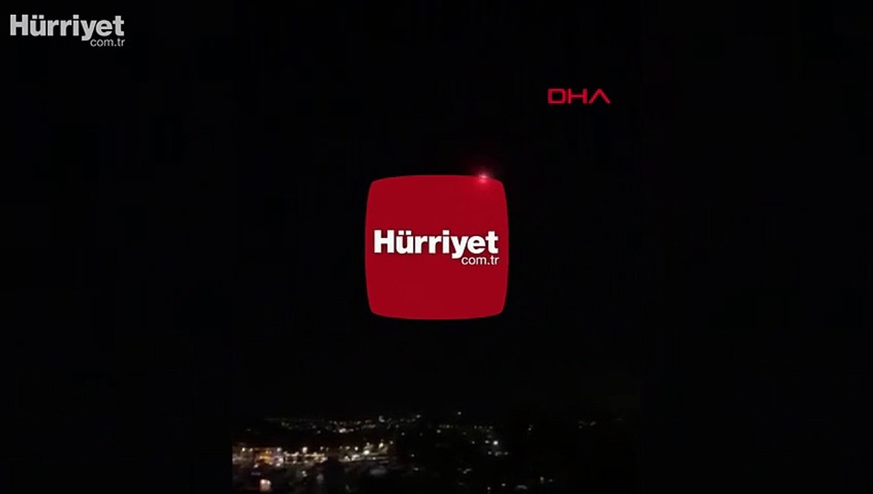 Emirgan Korusu'nda yangın çıkaran işaret fişeği kamerada