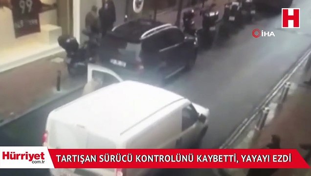 Tutanak tutmadan kaçıyor sandığı sürücünün aracı dehşeti yaşattı