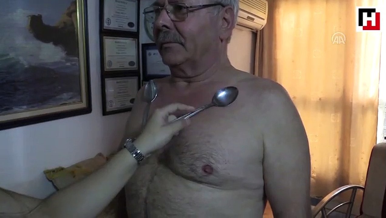 İzmirli "mıknatıs adam"