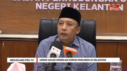Menjelang PRU15 | UMNO sasar sembilan kerusi Parlimen di Kelantan
