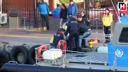 Haliç'te erkek cesedi bulundu