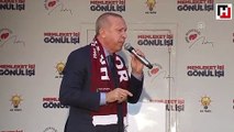 Cumhurbaşkanı Erdoğan Hatay'da halka hitap etti