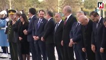 Cumhurbaşkanı Erdoğan, Putin’i Külliye girişinde karşıladı
