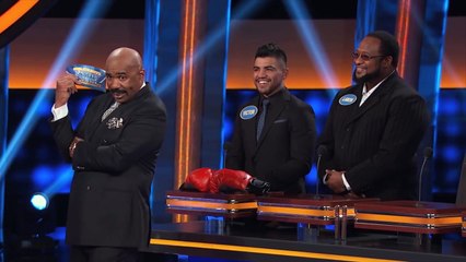 You are gonna STICK THAT WHERE_ _ Celebrity Family Feud