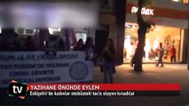 Eskişehir'de kadınlar otobüsteki taciz olayını kınadılar