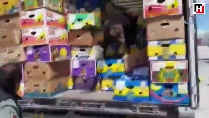 Kesmece karpuzdan kilo kilo eroin çıktı