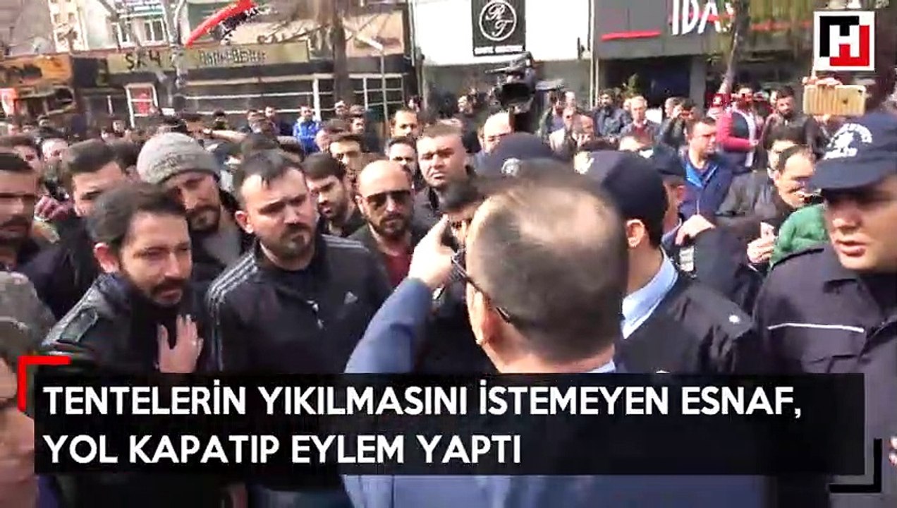 Konyalı kafe sahipleri eylemde
