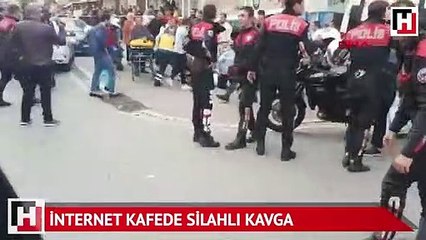 Esenyurt'ta internet kafede silahlı kavga