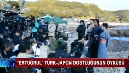 Japonya’da batan  Ertuğrul Fırkateyn’i  film oluyor