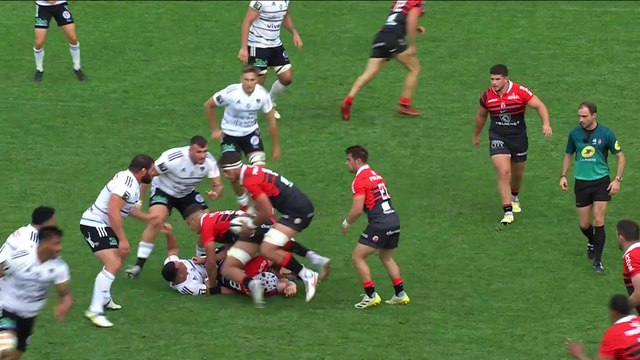 TOP 14 - Essai de Arthur RETIERE (ST) - CA Brive - Stade Toulousain - Saison 2022:2023