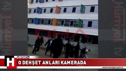 MHP ESENYURT BÜROSU SALDIRISININ DEHŞET ANLARI KAMERADA