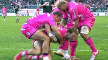TOP 14 - Essai de Harry GLOVER 2 (SFP) - Section Paloise - Stade Français Paris - Saison 2022:2023