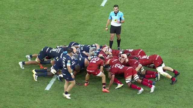 TOP 14 - Essai de Thibaut REGARD (LOU) - Montpellier Hérault Rugby - LOU Rugby - Saison 2022:2023