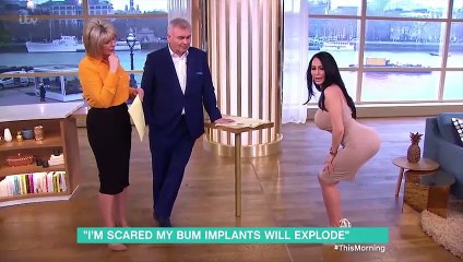 Estetik yüzünden oturamıyor!