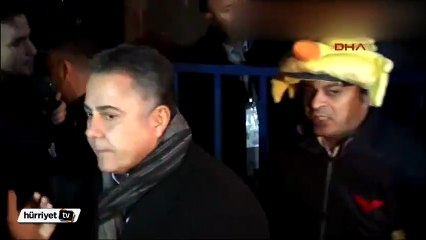 Eskişehirspor Başkanı Mesut Hoşcan, Fenerbahçeli taraftarla tartıştı