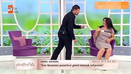 Gelin adayı, talibinin hareketleri karşısında şaşırdı
