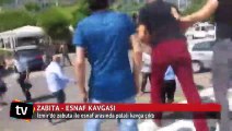 İzmir'de zabıta-esnaf kavgası