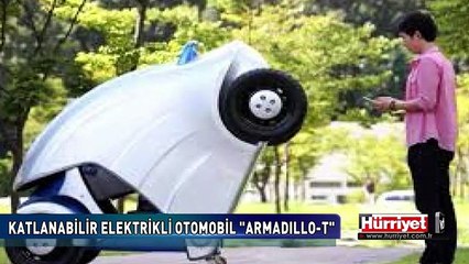 GELECEĞİN KATLANABİLİR OTOMOBİLİ YOLA ÇIKMAYA HAZIR