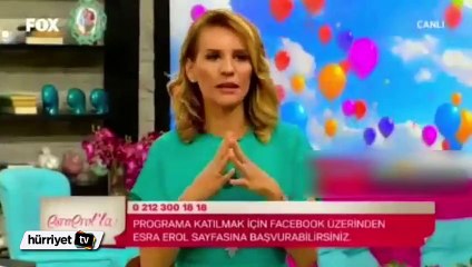 Esra Erol canlı yayında hamile olduğunu açıkladı