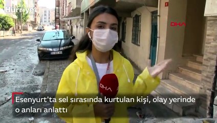 Esenyurt'ta mucize kurtuluş! Nasıl hayata tutunduğunu anlattı