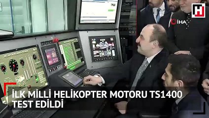 İlk milli helikopter motorunun testi başarıyla gerçekleştirildi